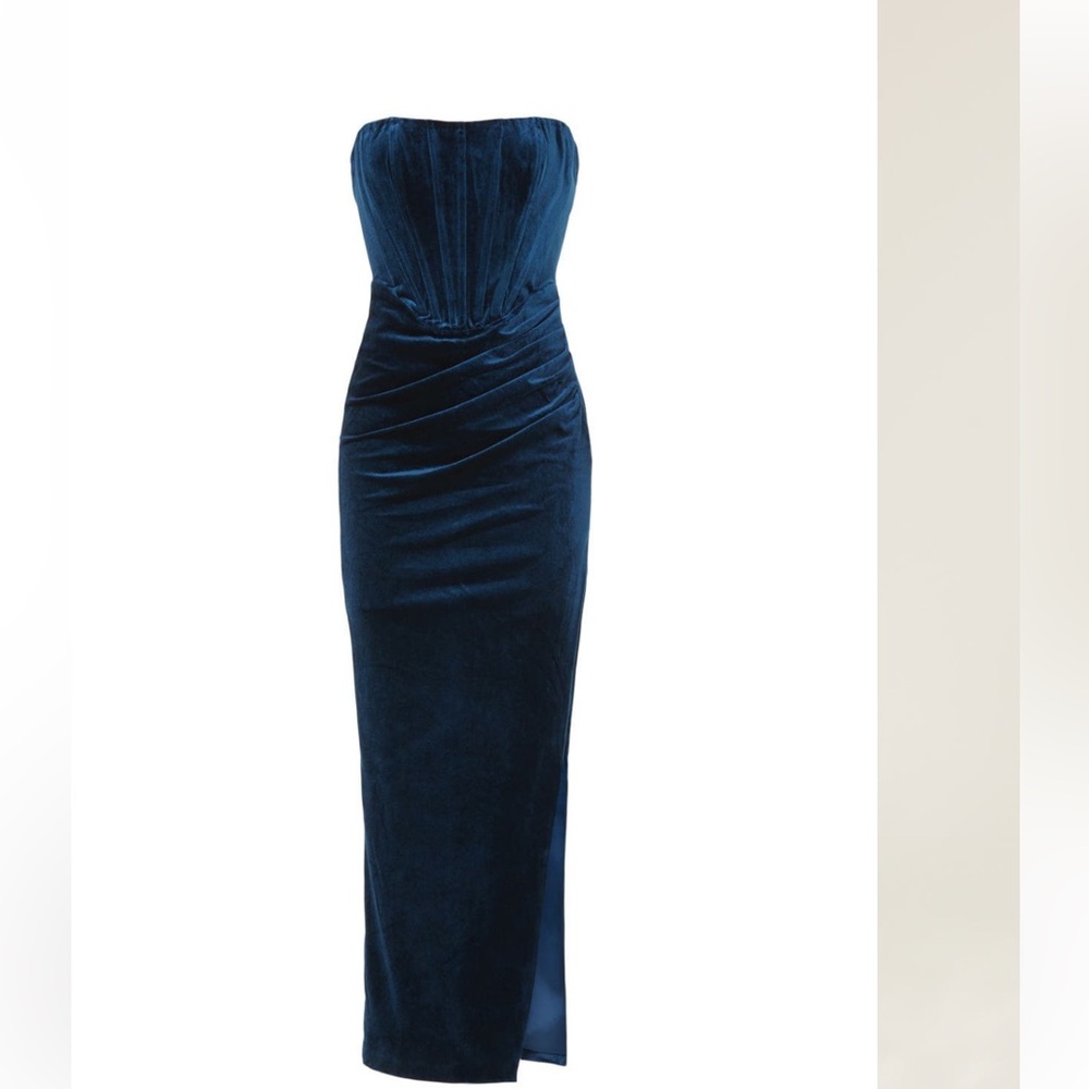Bardot everlasting velour gown